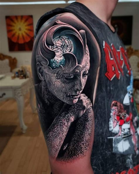 Pin By Lucas Samson On Tattoo Black And Grey Tattoos Girl Face