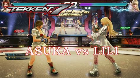 Asuka Vs Lili Tekken 7 Gameplay Defectedyt Youtube