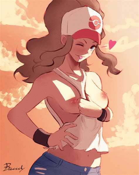 Hilda Flashing By Bawdyart Hentai Foundry