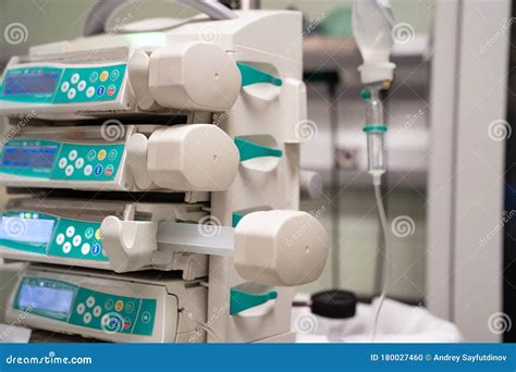 Resuscitation Equipment. Anesthesia Machine Stock Photo - Image of lung ...