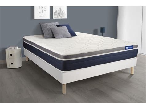 Matelas Sommier X Ressorts Ensach S Et M Moire De Forme Actisom