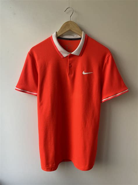 Nike 🇺🇸 🎾 Vintage Nike Tennis Challenge Court Polo T Shirt Rare Grailed