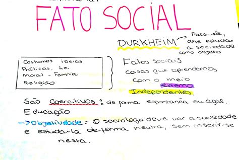 O Que E Fato Social - O Que é O Fato Social - GITEDU