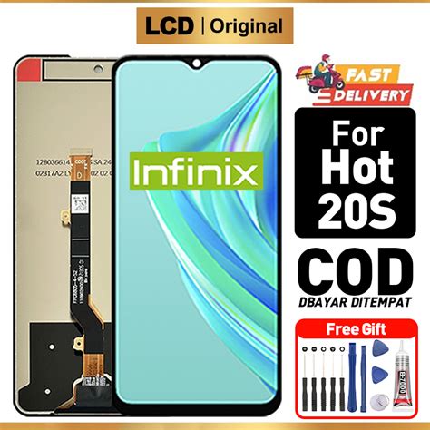 Jual LCD Infinix Hot S Original Touchscreen Fullset Asli Ori Compatible For Glass Touch Screen