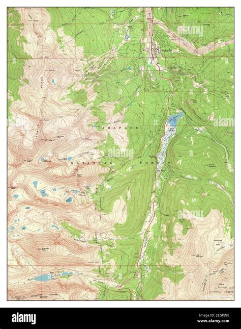 Breckenridge Map Hi Res Stock Photography And Images Alamy