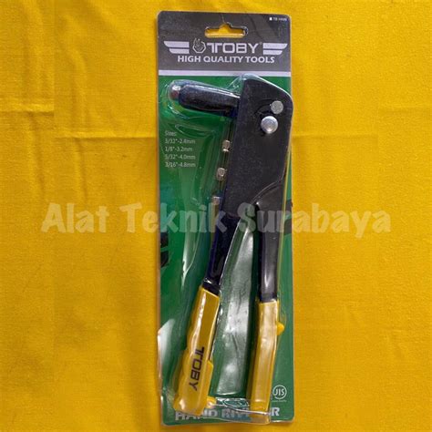 Jual TANG RIVET TOBY 9 5 INCH 2 4 4 8 MM HAND RIVERTER RIPET RIFET