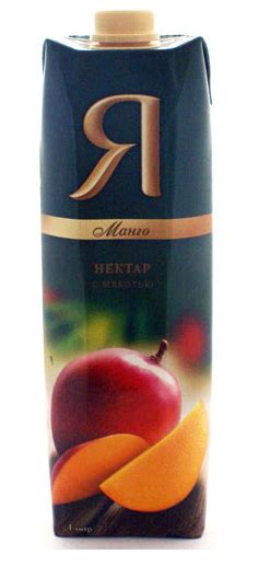 Сок Я Нектар из Манго с мякотью "Я" | отзывы