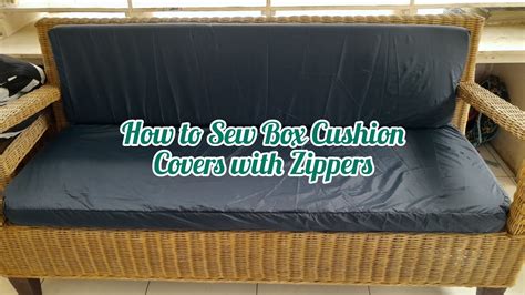 sew box cushion covers  clarence swingle blog