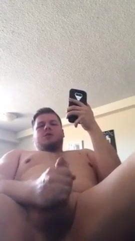Chubby Guy Jerks Off And Cums Free Fat Gay Porn Video Xhamster