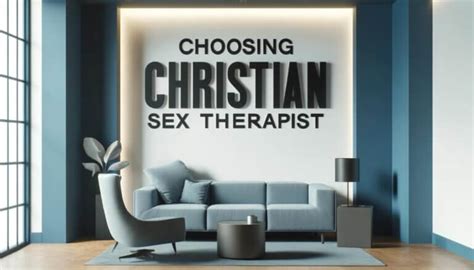 Christian Sex Therapist Best Faith Based Services