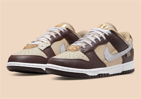 Nike Dunk Low Bling Brown Gold Release Date