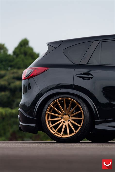 Mazda CX-5 Tuned with Vossen Wheels and Air Suspension - autoevolution