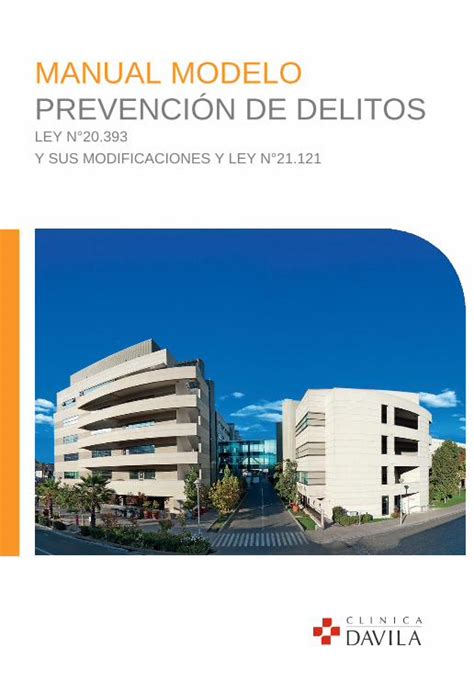 PDF MANUAL MODELO PREVENCIÓN DE DELITOSPág 3 Clínica Dávila I