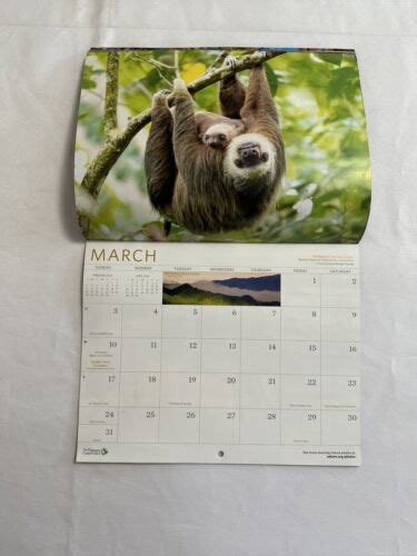 The Nature Conservancy Calendar Monthly Planner