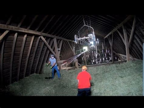 Stacking Small Square Bales Youtube