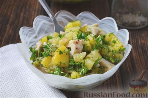 Рецепт: Салат "Деревенский" на RussianFood.com