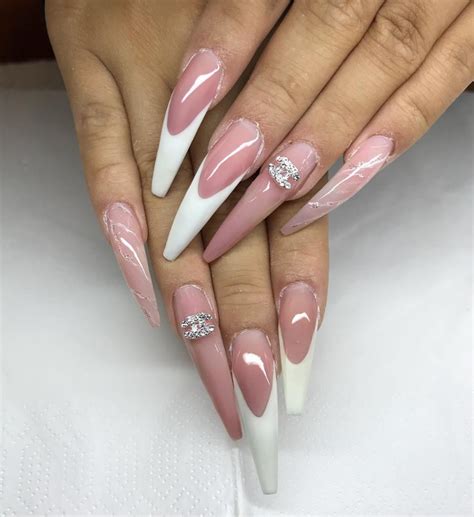 Stylish Acrylic Nude Coffin Nails Color Design For Spring Summer Page Of Fashionsum