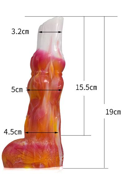 Osta Canok Monster Dildo Flame 19 Cm Ilmainen Nopea Toimitus WOO ME