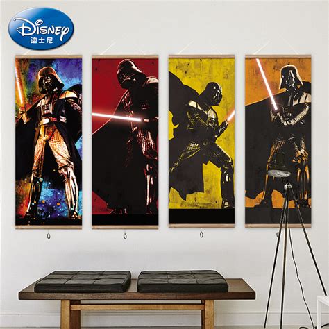 Купить Фреска Стена лягушка Дисней Звездные войны плакат декоративная ...