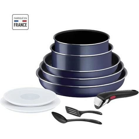 Tefal Σετ Τηγάνια από Αλουμίνιο με Αντικολλητική Επίστρωση L1579102