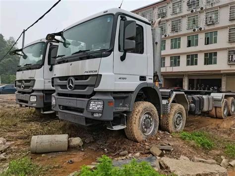 奔驰阿克托斯4151 8x8卡车 哔哩哔哩