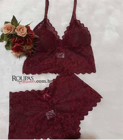 Conjunto Lingerie Espera Marido Bojo No Atacado