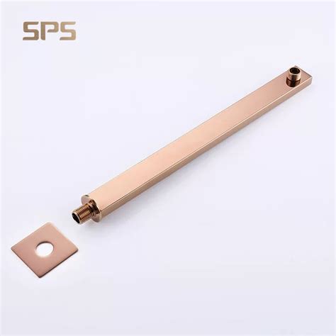 Mg Unique Design Rose Gold Shower Set Lovely Thermostatic Hot Cold Water Mixer Tap Showers