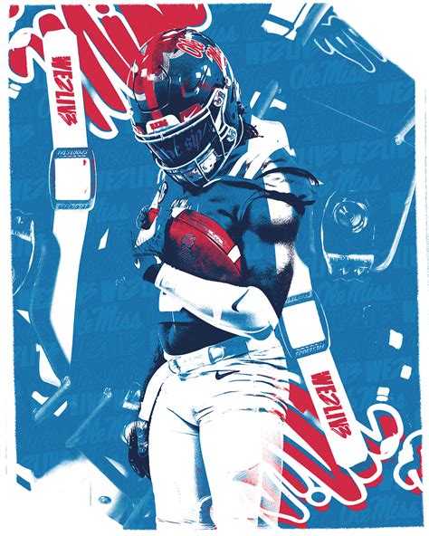 Ole Miss Football Spring '22 Graphics :: Behance