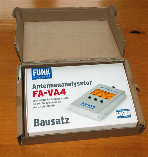 VE7SL Steve Amateur Radio Blog The FA VA4 Vector Antenna Analyzer