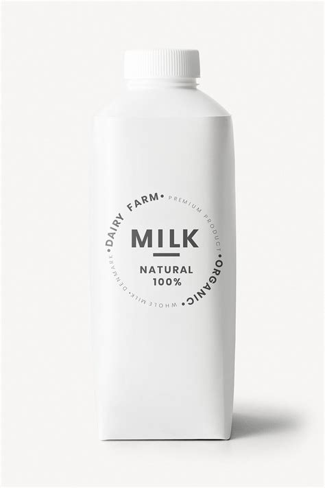 Milk Carton Mockup Psd Premium Psd Mockup Rawpixel