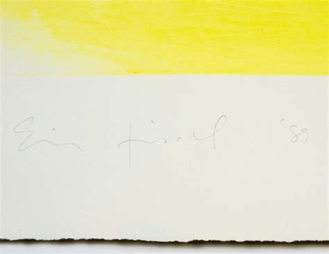 Eric Fischl Beach Scene Inner Tube Eric Fischl Aquatint Etching Of Sunlit Nude Woman For