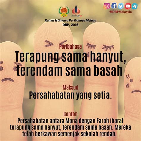Dewan Bahasa Dan Pustaka On Twitter Peribahasa Peribahasa