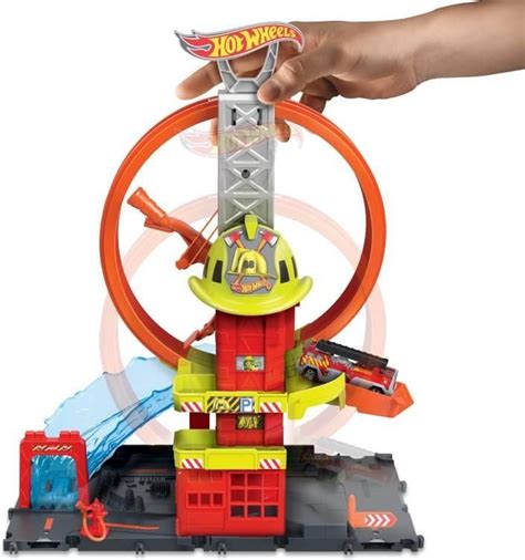 Hot Wheels City Remiza strażacka Superpętla HKX41 Ceny i opinie Ceneo pl