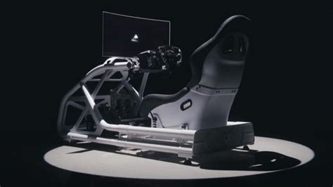 Possible Fanatec Suitor Corsair Previews Its First Sim Rig Traxion