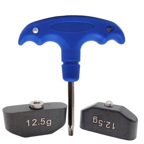 オデッセイ パター ウェイト TRI BEAM TRI HOT 5K WHITE HOT BLACK TOUR LINEDパター対応ウェイト 2個 レンチセット