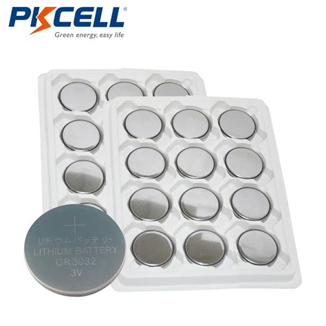 24pcs/lot CR3032 3032 3V BR3032 DL3032 Lithium Button Coin Cell Battery ...