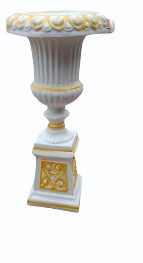 Round White Frp Wedding Pillar Feet Height At Rs In Meerut