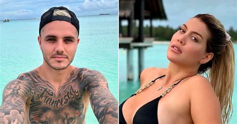Mauro Icardi publicó una imagen hot de Wanda Nara y luego la borró Soy yo el que le toma la