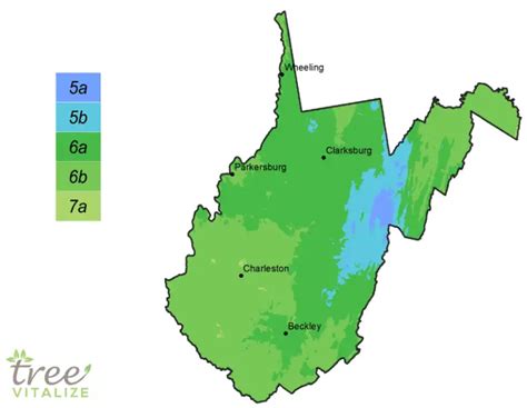 Planting Zones West Virginia- Hardiness, Gardening & Climate Zone