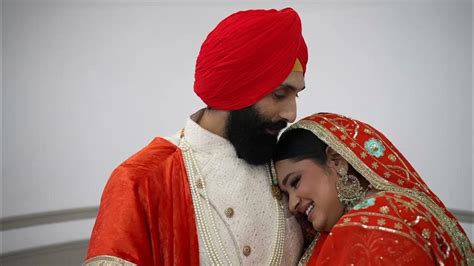 Sukha And Jeet Wedding Highlight Brampton Winter Wedding Brampton Best