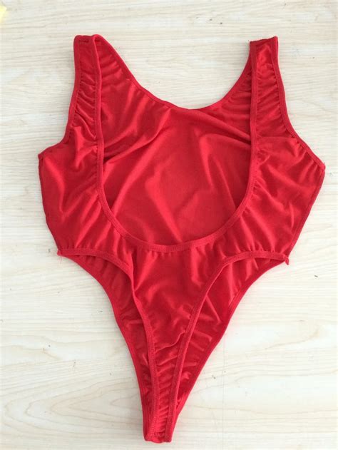 Livre Tamanho Quente Sexy Alto Corte Um Peda O Swimwear Leite Seda Er Tica Lingerie Clube Pole