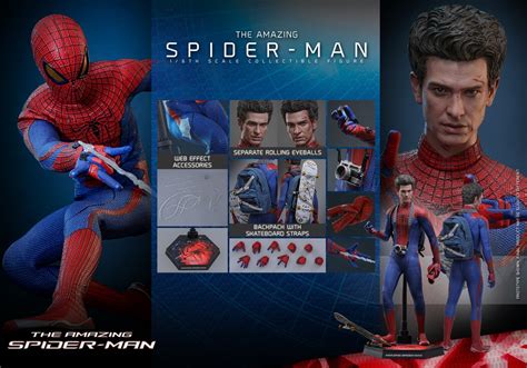 Andrew Garfield S The Amazing Spider Man Sixth Scale Figure Unveiled By Hot Toys