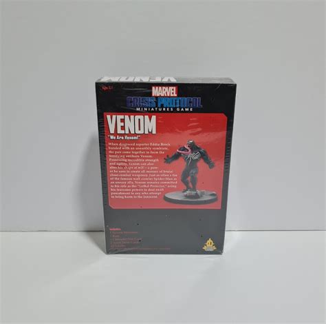 Brand New Marvel Crisis Protocol Venom Character Pack Hobbies And Toys