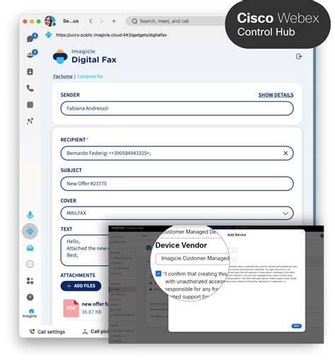 IMAGICLE UC CLOUD SUITE - DIGITAL FAX - BH - 1 CHAN (IM-CP-S2-BH-FAX)
