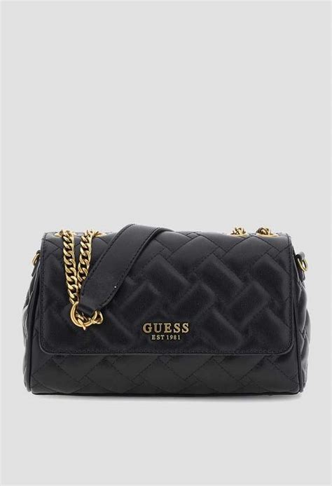 Женская черная сумка Guess HWQB89.84200;BLA — Ultrashop