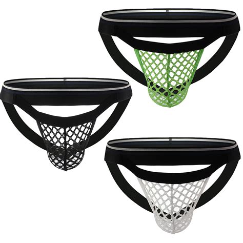 Mens Thong Jockstrap Underpants Gay Sexy Underwear Men Fishing Net Shop Today Get It Tomorrow