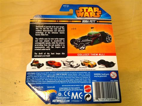 Julian S Hot Wheels Blog Boba Fett Star Wars Character Car