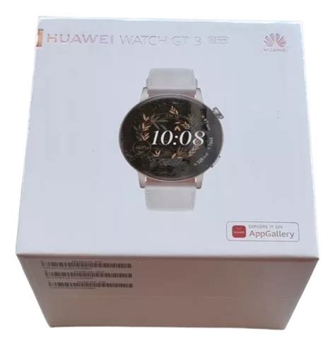 Smartwatch Huawei Watch Gt 3 42mm Mil-b19 Blanco Gold | Cuotas sin interés