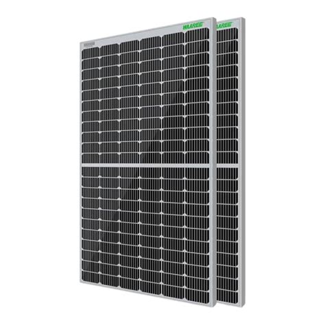 Waaree Mono Perc Half Cut Wp Ndcr Solar Panel Amo Energy Solutions