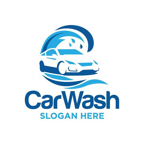 Car Wash Logo Design Vector Template 8519891 Vector Art At Vecteezy